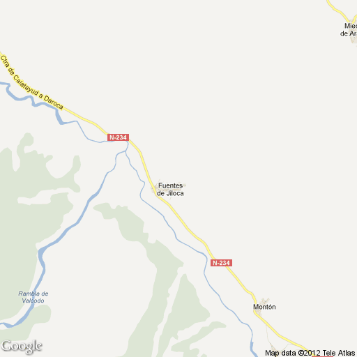 Imagen de Fuentes de Jiloca mapa 50390 2 