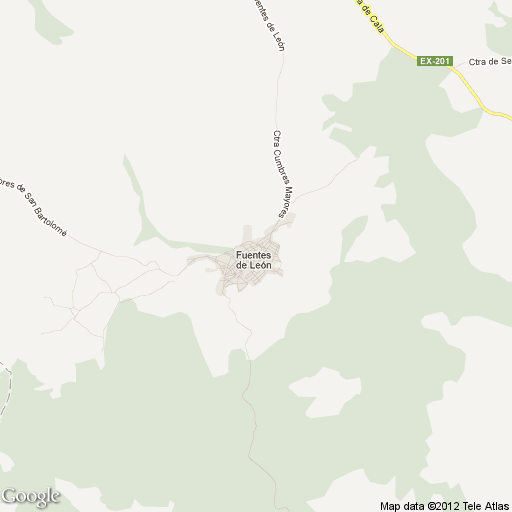 Imagen de Fuentes de León mapa 06280 1 