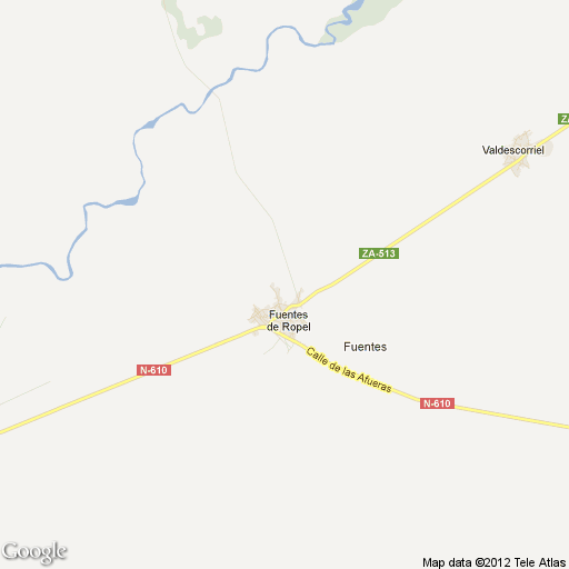 Imagen de Fuentes de Ropel mapa 49670 2 