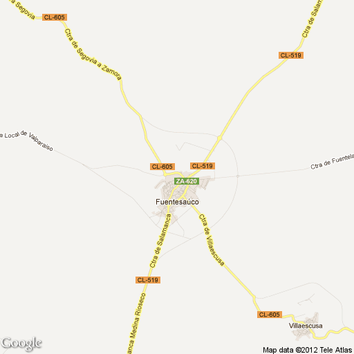 Imagen de Fuentesaúco mapa 49400 1 