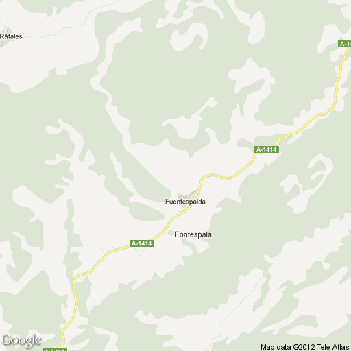 Imagen de Fuentespalda mapa 44587 2 