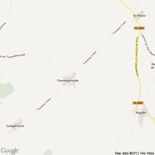 Imagen de Fuentespreadas mapa 49714 1 