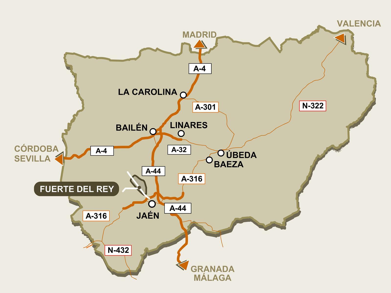 Imagen de Fuerte del Rey mapa 23180 5 