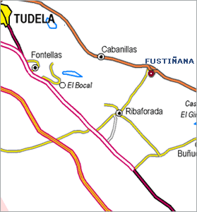 Imagen de Fustiñana mapa 31510 1 