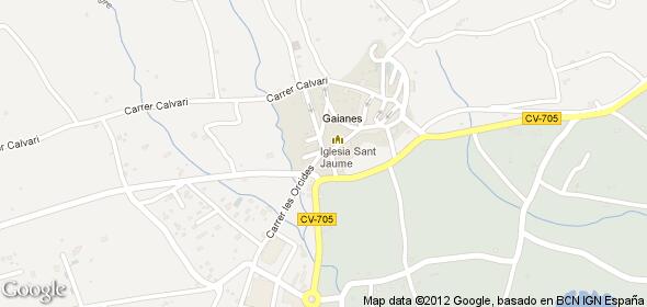 Imagen de Gaianes mapa 03840 6 