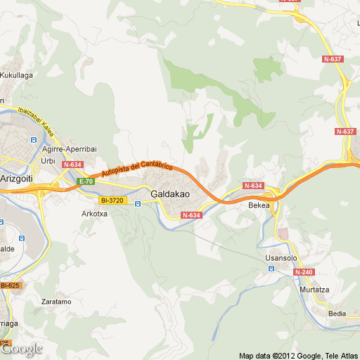 Imagen de Galdakao mapa 48960 1 