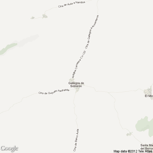 Imagen de Gallegos de Solmirón mapa 37751 2 