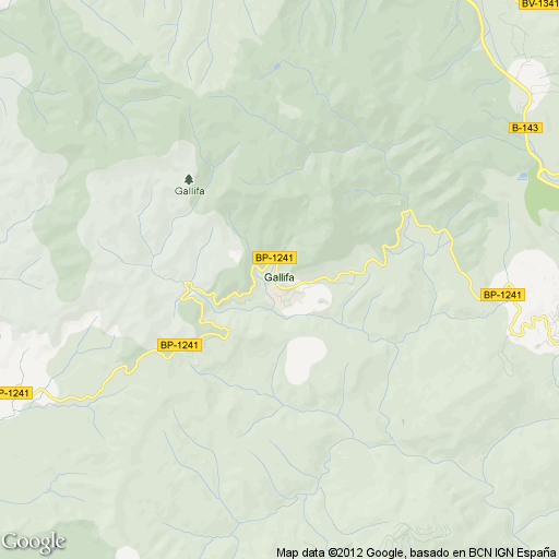 Imagen de Gallifa mapa 08146 1 