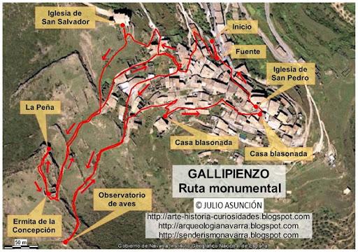 Imagen de Gallipienzo mapa 31493 3 