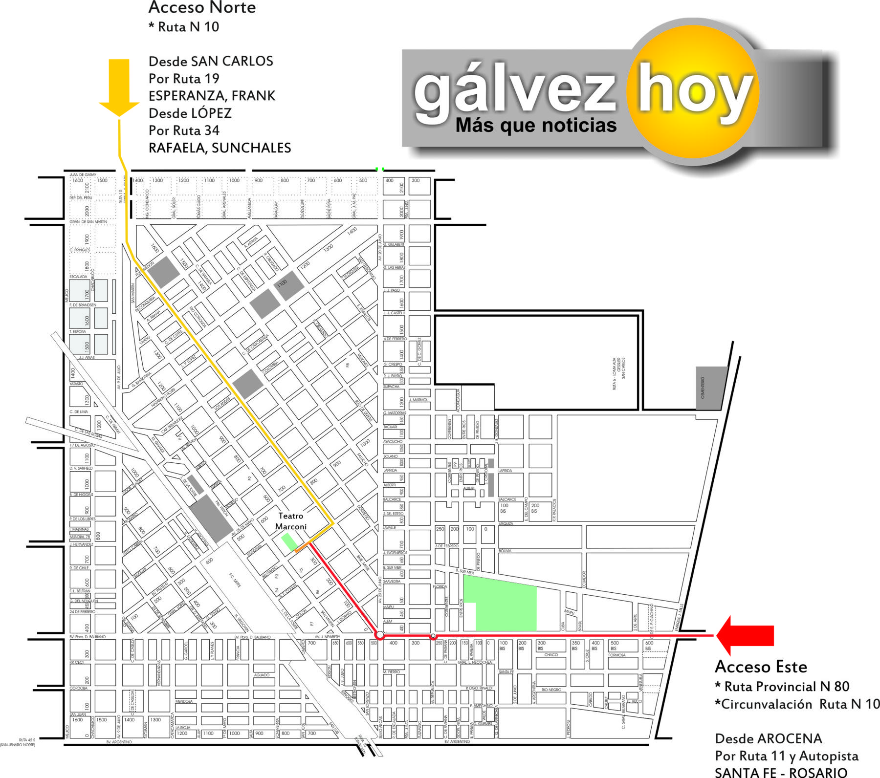 Imagen de Gálvez mapa 45164 1 