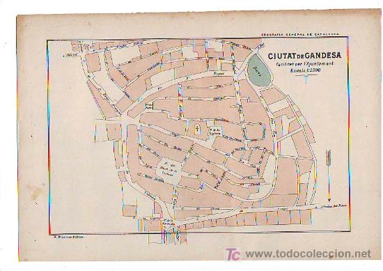 Imagen de Gandesa mapa 43780 2 
