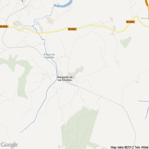Imagen de Garganta de los Montes mapa 28743 2 