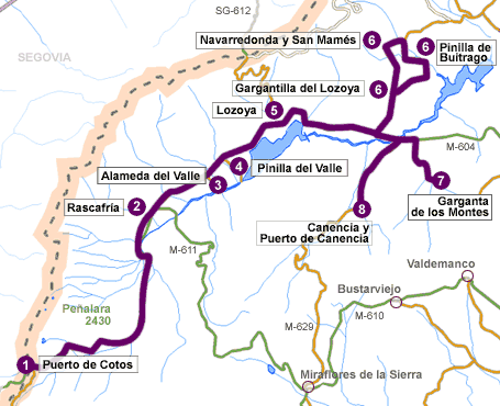 Imagen de Garganta de los Montes mapa 28743 4 