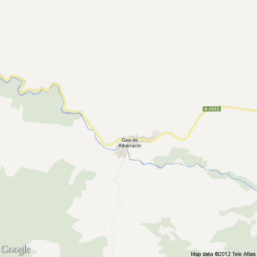 Imagen de Gea de Albarracín mapa 44110 1 