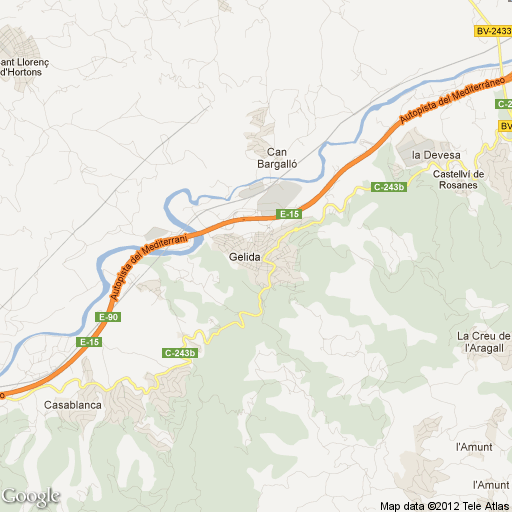 Imagen de Gelida mapa 08790 1 