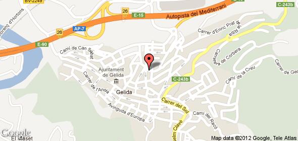 Imagen de Gelida mapa 08790 4 
