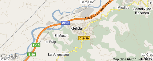 Imagen de Gelida mapa 08790 6 
