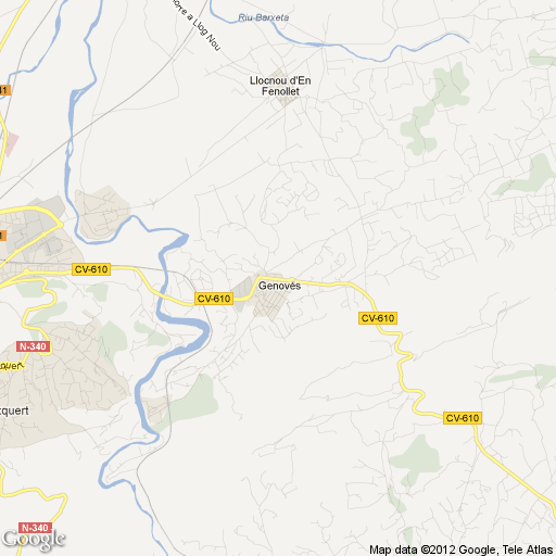Imagen de Genovés mapa 46894 1 