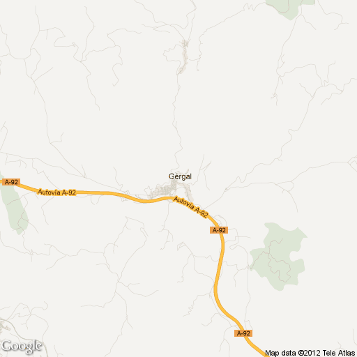 Imagen de Gérgal mapa 04550 1 