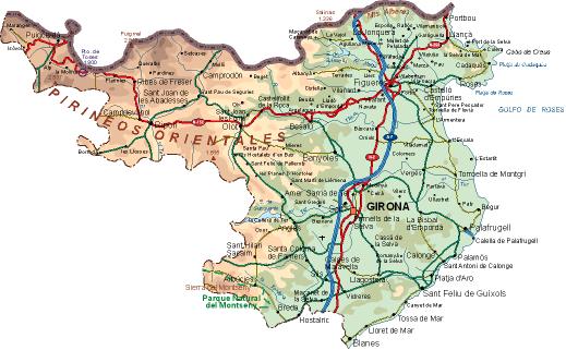 Imagen de Girona mapa 17160 1 