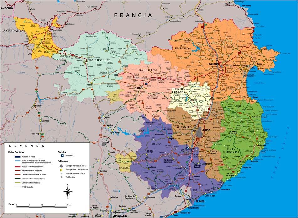 Imagen de Girona mapa 17160 3 