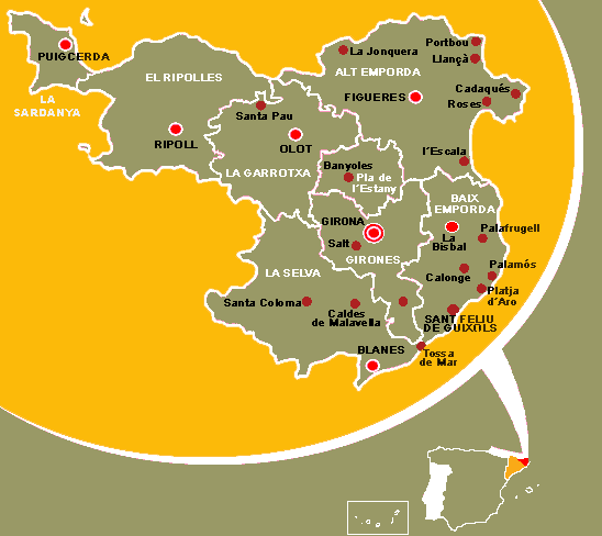 Imagen de Girona mapa 17160 4 