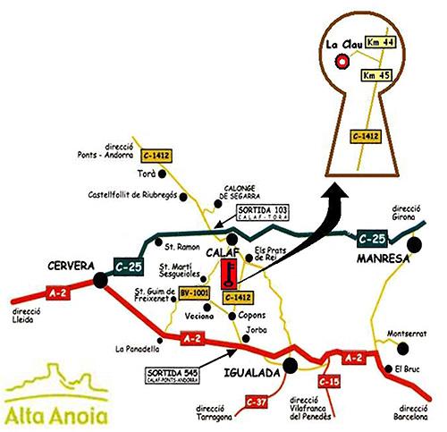 Imagen de Gironella mapa 08680 3 