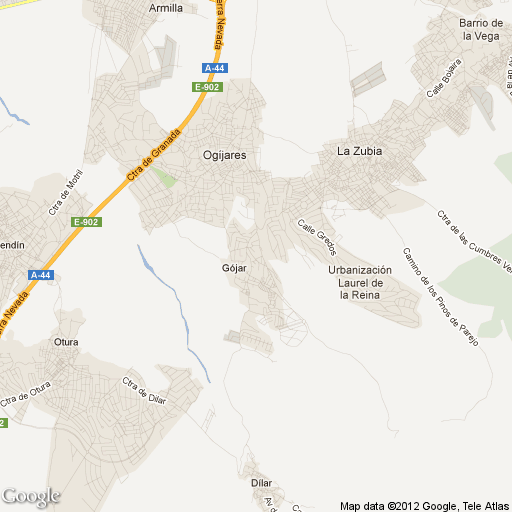 Imagen de Gójar mapa 18150 1 