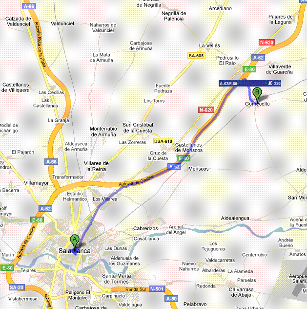 Imagen de Gomecello mapa 37420 4 