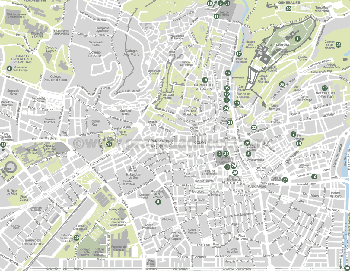 Imagen de Granada mapa 18001 2 