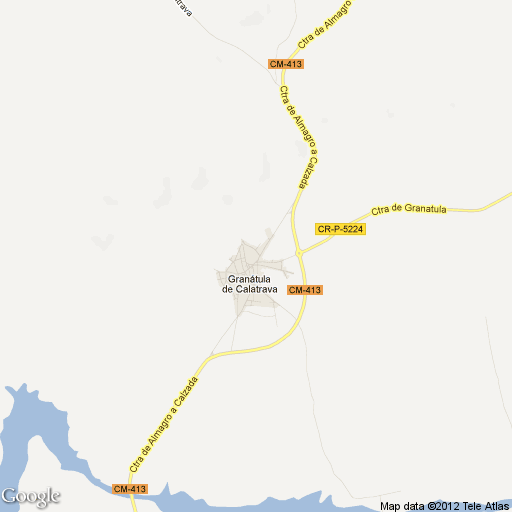Imagen de Granátula de Calatrava mapa 13360 2 