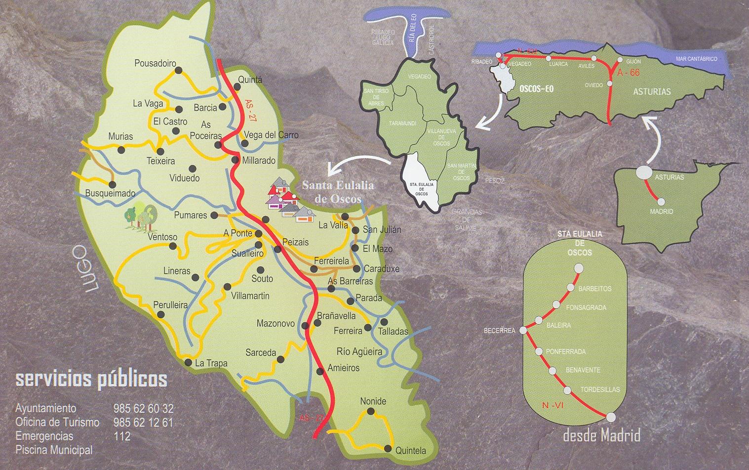 Imagen de Grandas de Salime mapa 33730 5 