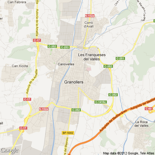 Imagen de Granollers mapa 08400 2 