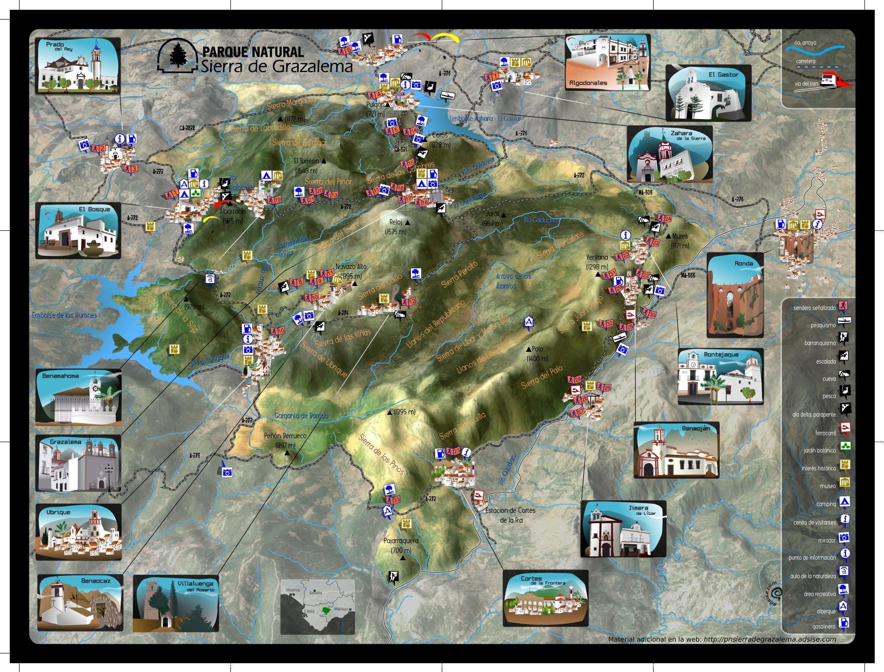 Imagen de Grazalema mapa 11610 4 