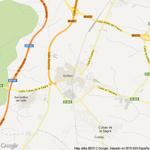 Imagen de Griñón mapa 28971 1 