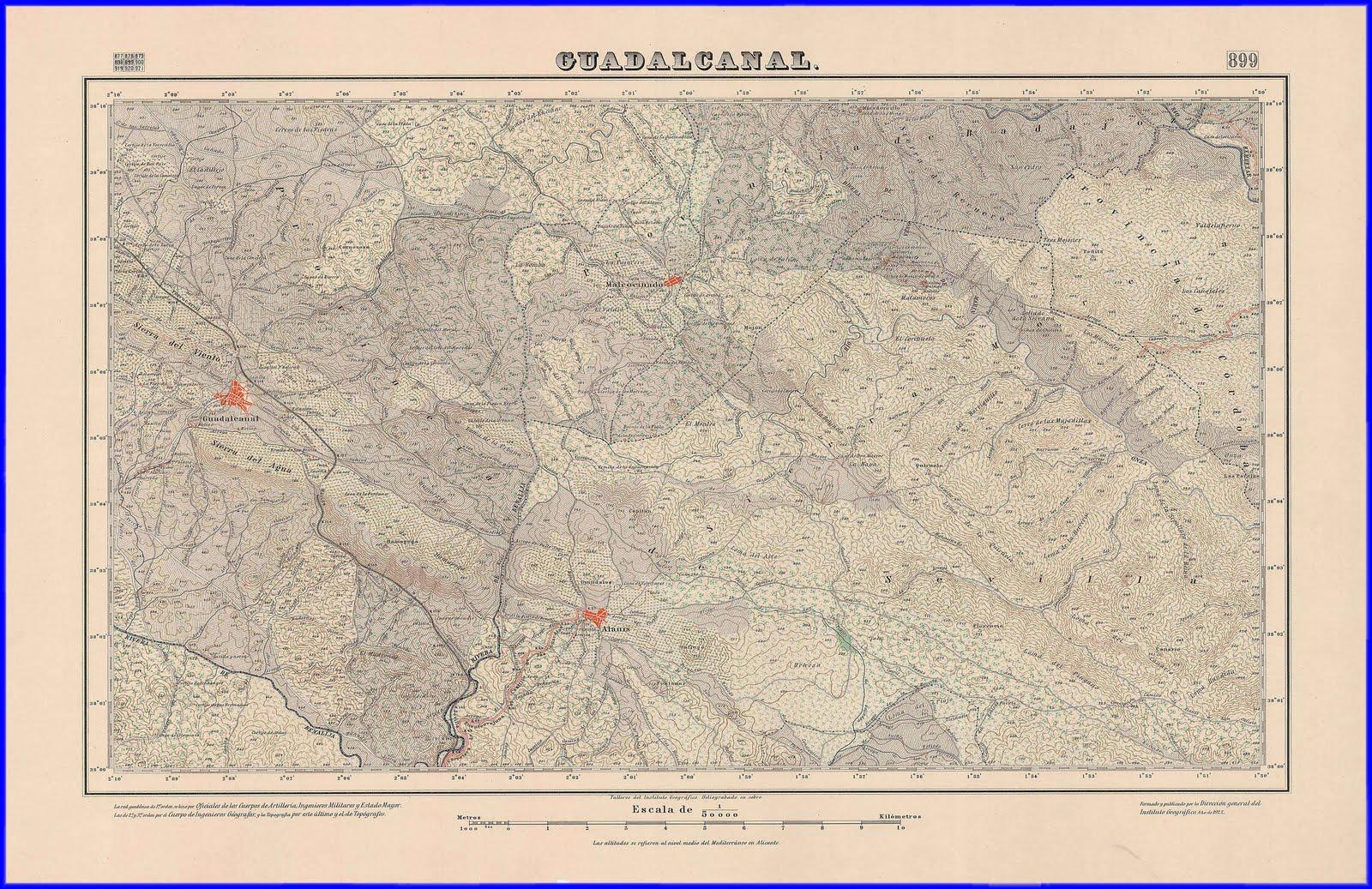 Imagen de Guadalcanal mapa 41390 5 