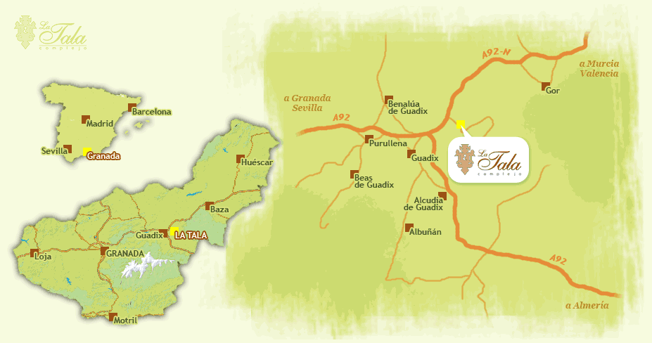 Imagen de Guadix mapa 18500 4 