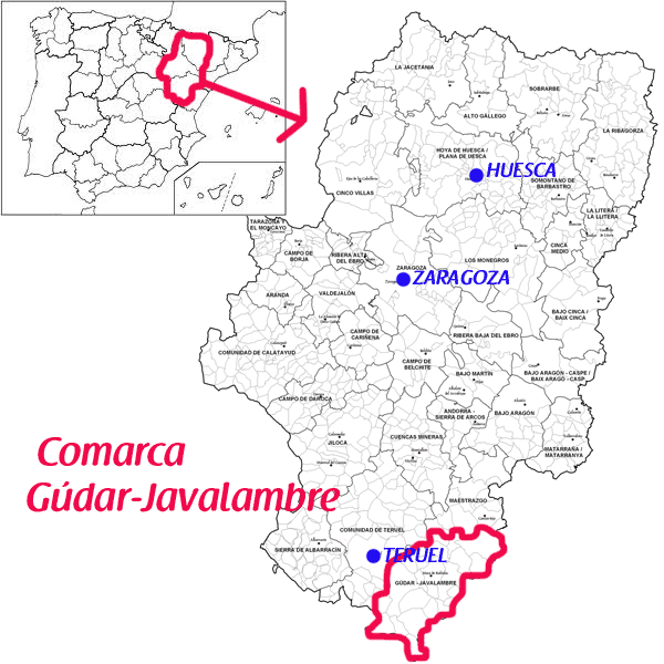 Imagen de Gúdar mapa 44433 4 
