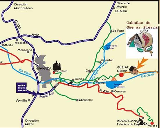 Imagen de Güejar Sierra mapa 18191 2 
