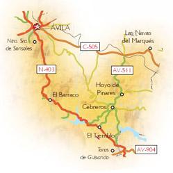 Imagen de Guisando mapa 05417 2 