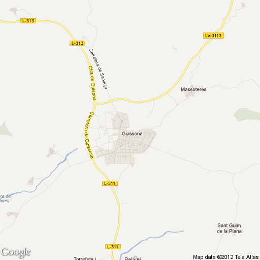 Imagen de Guissona mapa 25210 1 