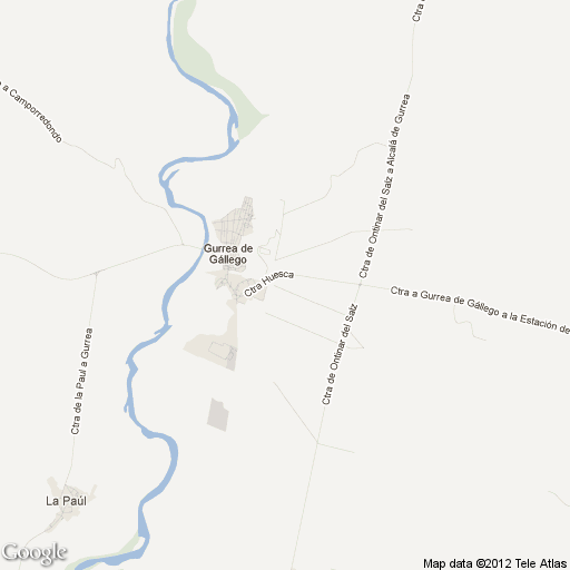 Imagen de Gurrea de Gállego mapa 22280 1 
