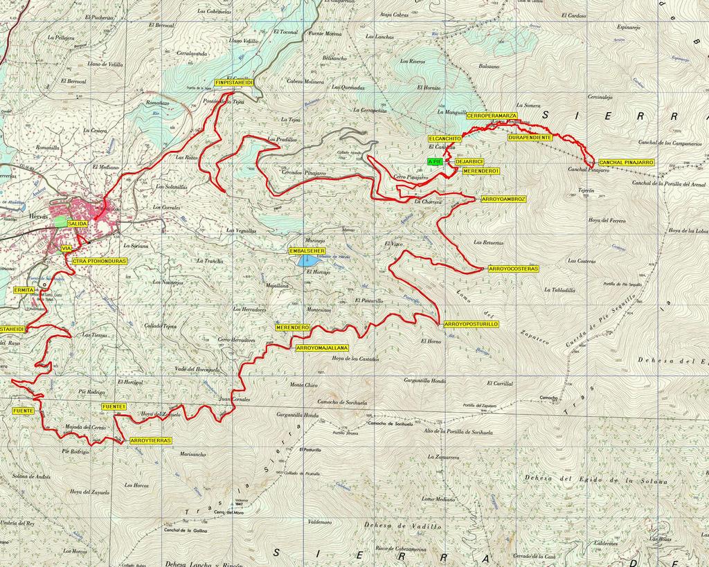 Imagen de Hervás mapa 10700 2 