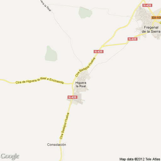 Imagen de Higuera la Real mapa 06350 2 