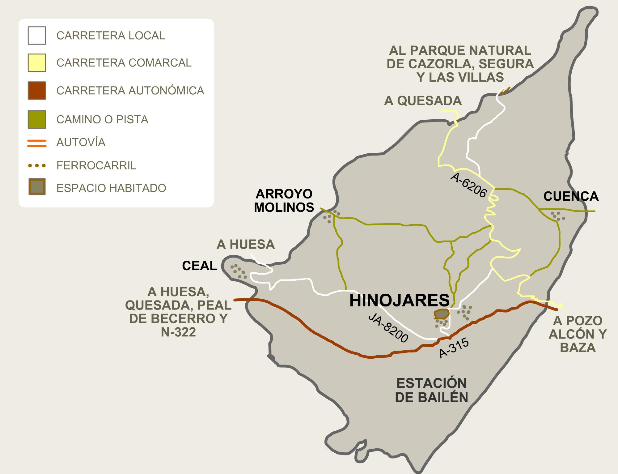 Imagen de Hinojares mapa 23486 3 