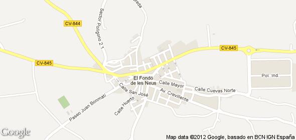 Imagen de Hondón de las Nieves mapa 03688 4 