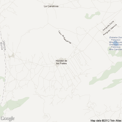 Imagen de Hondón de los Frailes mapa 03689 1 