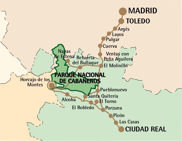 Imagen de Horcajo de los Montes mapa 13110 4 