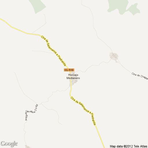 Imagen de Horcajo Medianero mapa 37860 1 