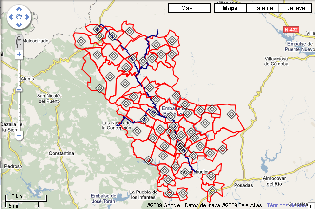 Imagen de Hornachuelos mapa 14740 2 